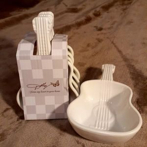 Guitar bowls-small, white